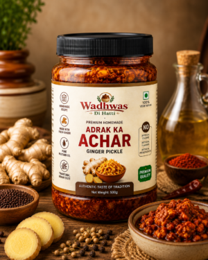 Adrak Ka Achar | Traditional Ginger Pickle in Mustard Oil | Homemade Ginger Pickle | 500g